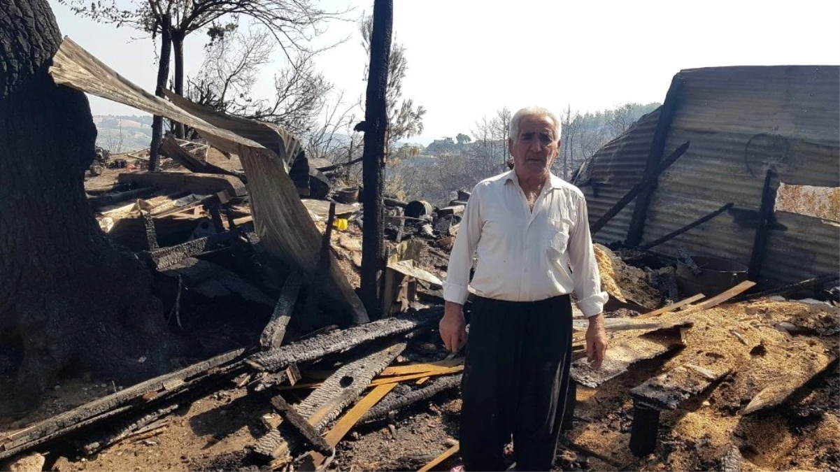 Yangında evleri yanan aile: "Canımızı zor kurtardık"