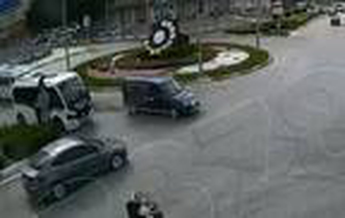 Balıkesir\'de trafik kazası kamerada