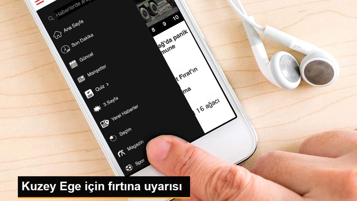 Kuzey Ege için fırtına uyarısı