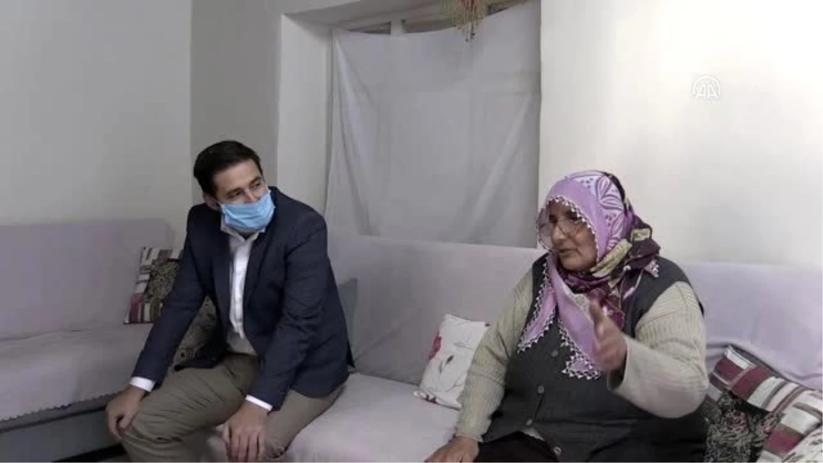 Yeşilyurt Kaymakamlığı yaşlı kadının evini yeniledi