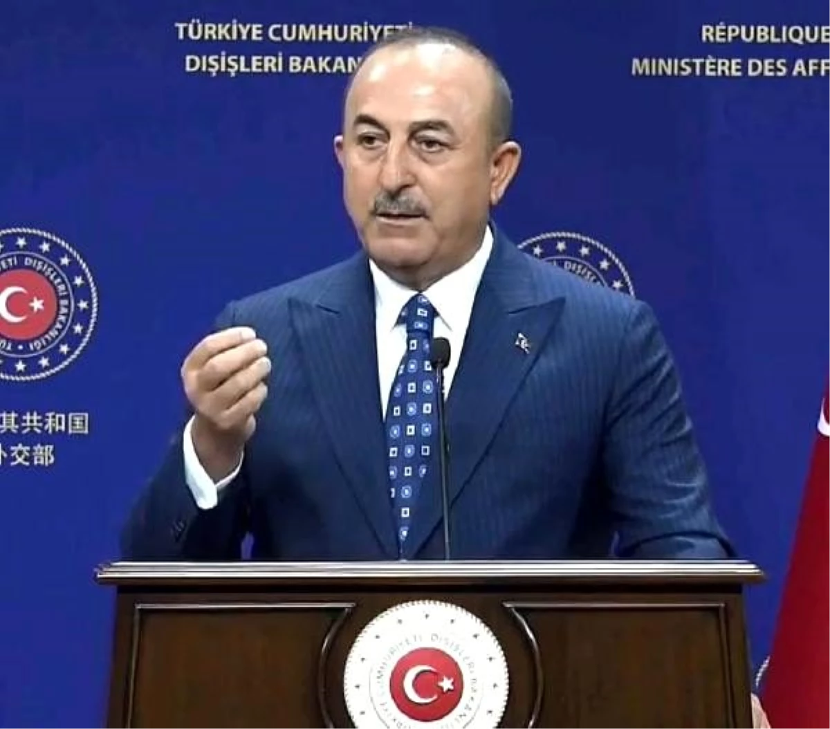 Bakan Çavuşoğlu\'ndan İsveçli mevkidaşına tepki: Siz kimden aldığınız yetki ile Türkiye\'yi...