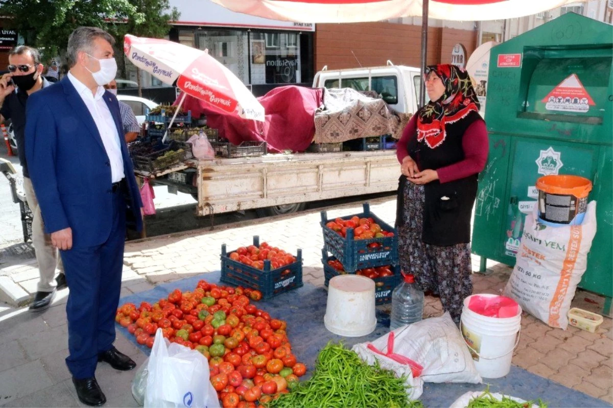 Başkan Altınsoy esnafları ziyaret etti