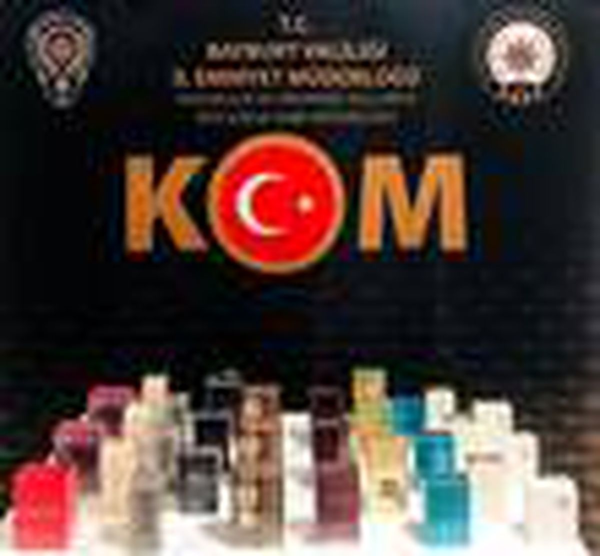 Bayburt\'ta 30 şişe kaçak parfüm ele geçirildi