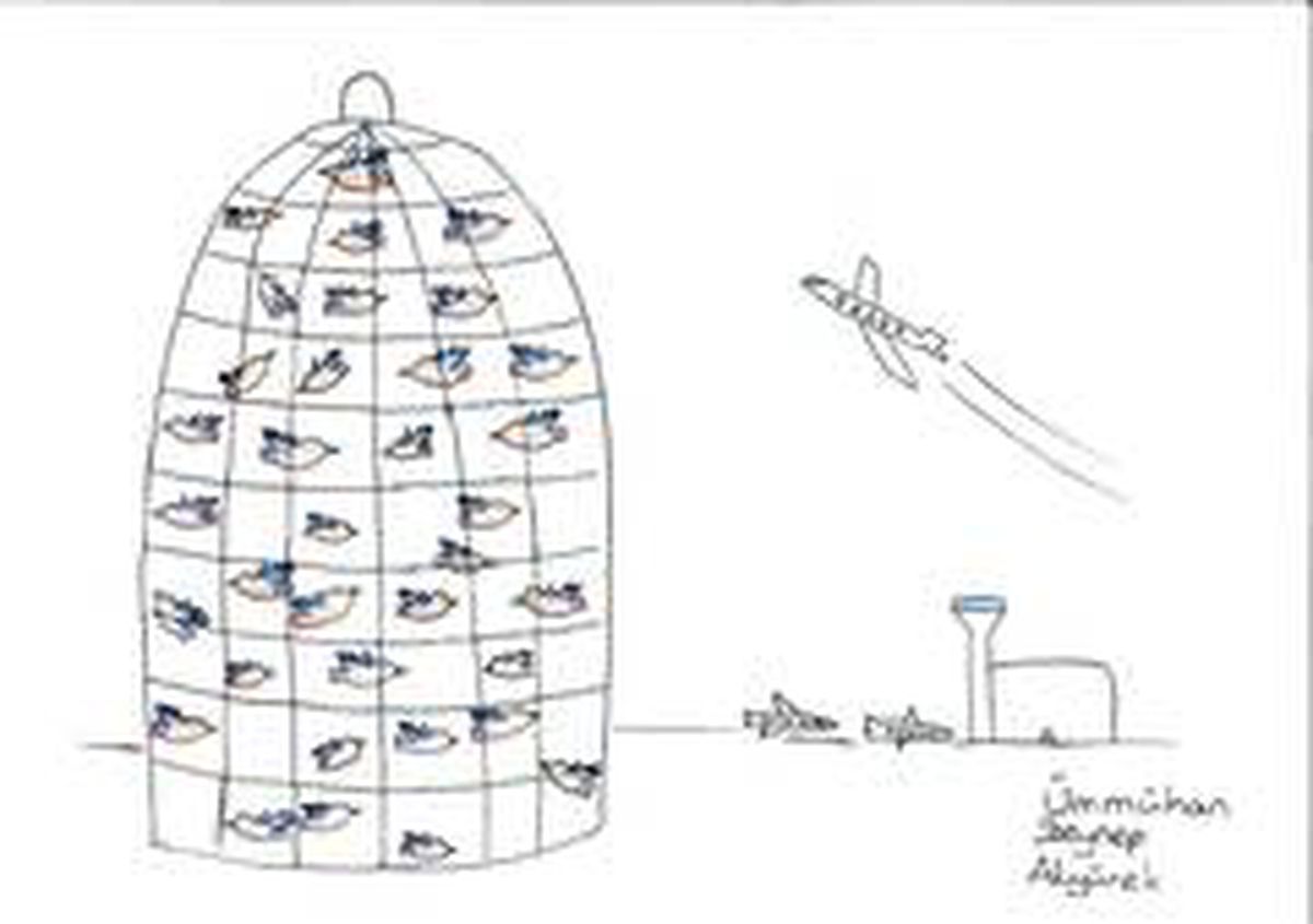 Karikatürde Nilüfer\'e birincilik getirdi