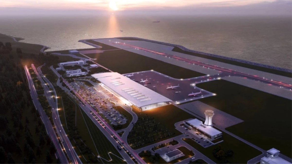 Rize-Artvin Havalimanı projesine 600 dönümlük yeni dolgu alanı eklendi