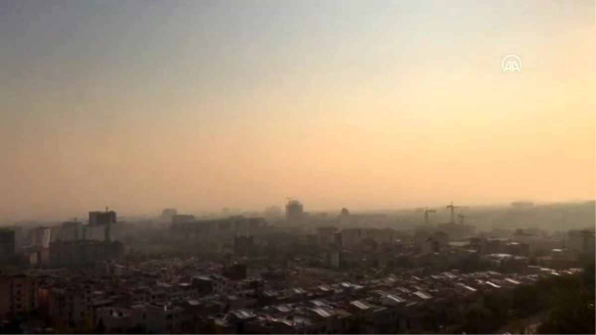 Tahran\'da hava kirliliği