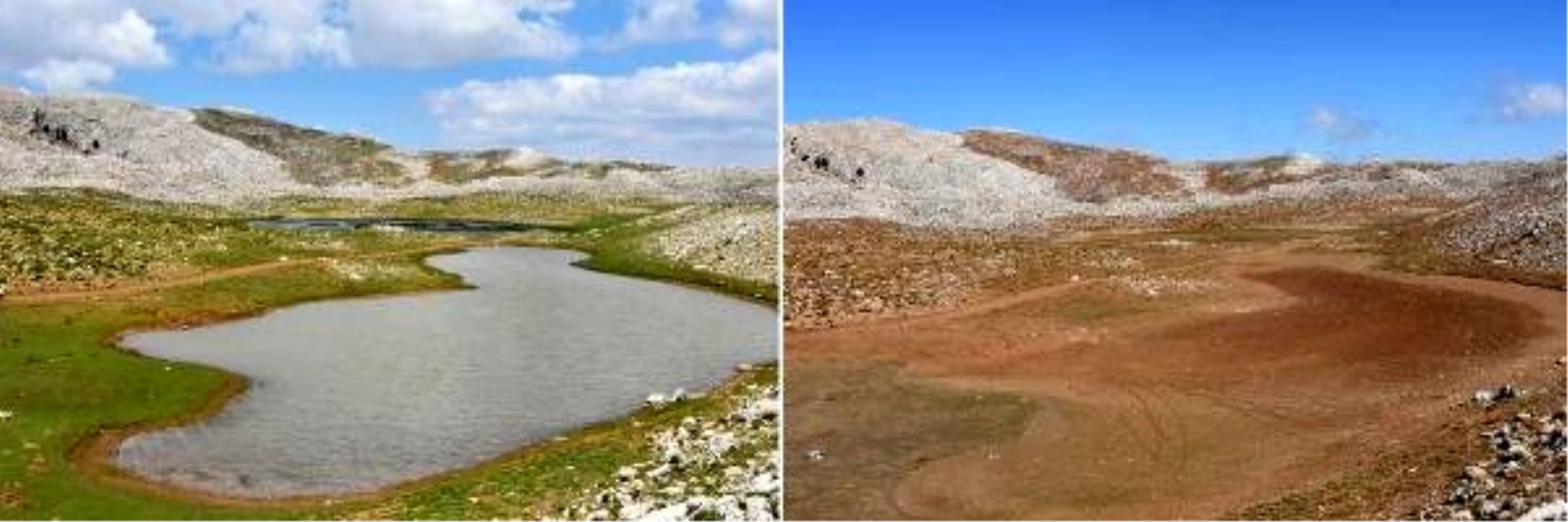 İkiz Göller kurudu, Yörükler de bölgeden ayrıldı