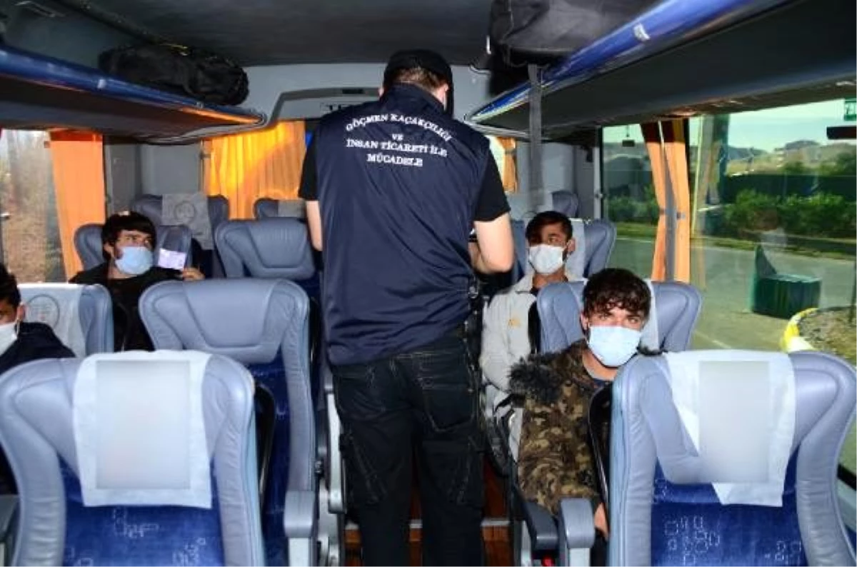 Kocaeli\'de 7 kaçak göçmen yakalandı
