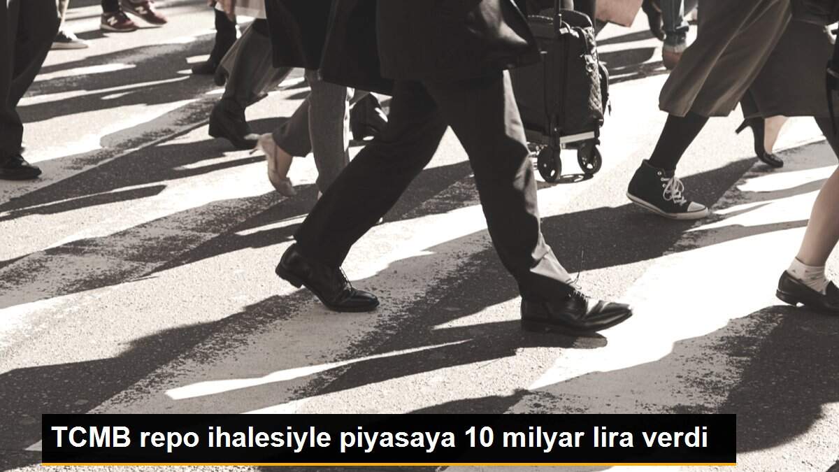 Son dakika haberleri... TCMB repo ihalesiyle piyasaya 10 milyar lira verdi
