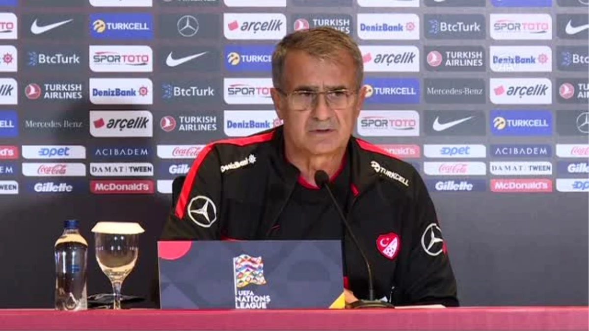 Türkiye-Sırbistan maçına doğru - A Milli Takım Teknik Direktörü Şenol Güneş