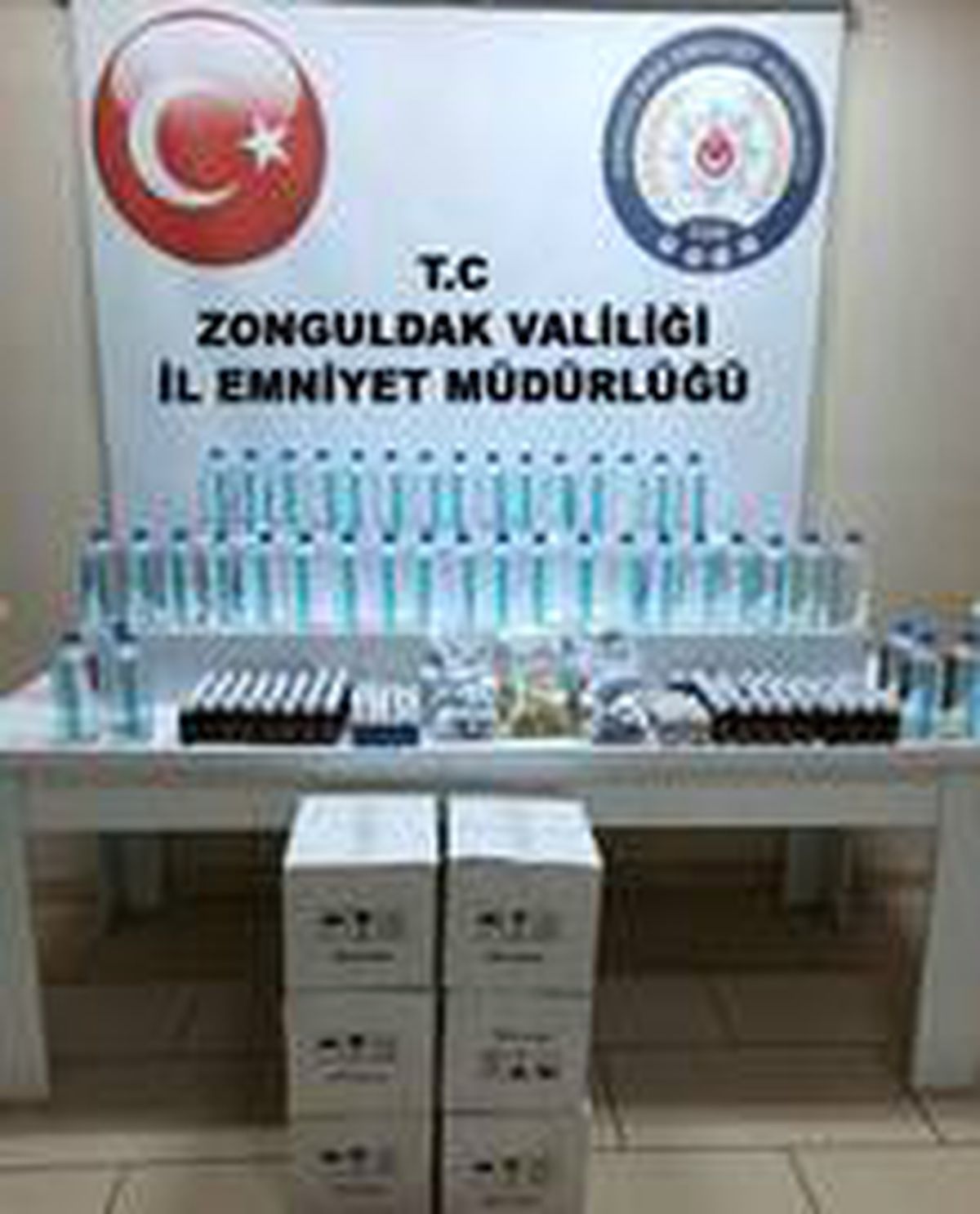 Zonguldak\'ta sahte içki denetiminde 1 kişi gözaltına alındı