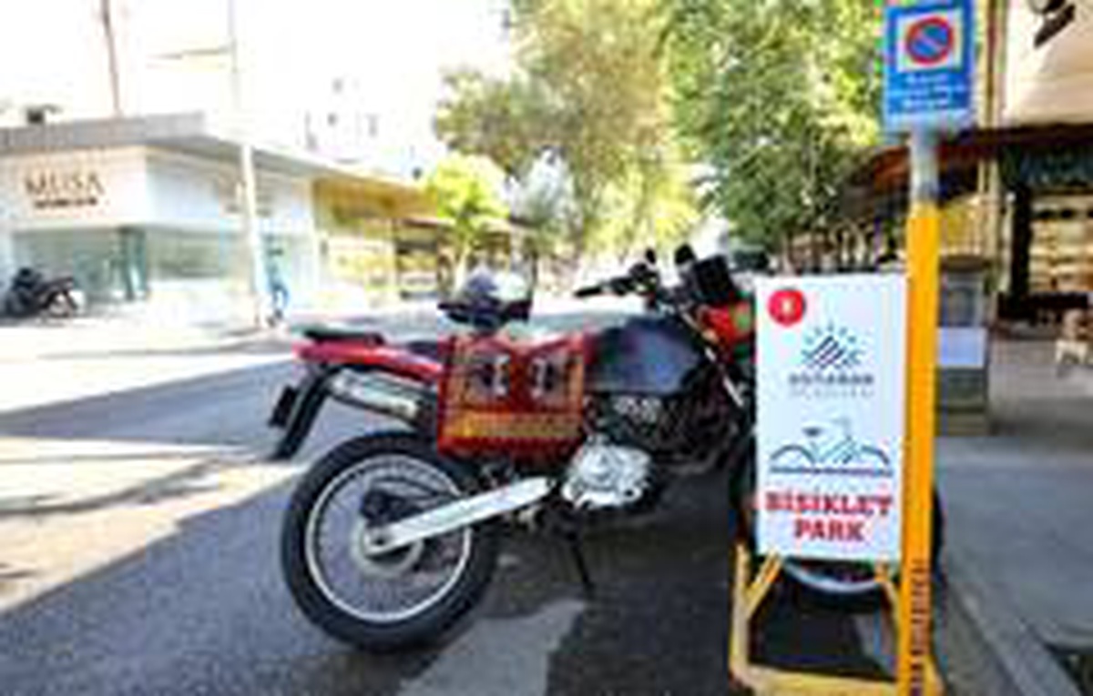 Bisiklet park uygulaması ilgi görüyor