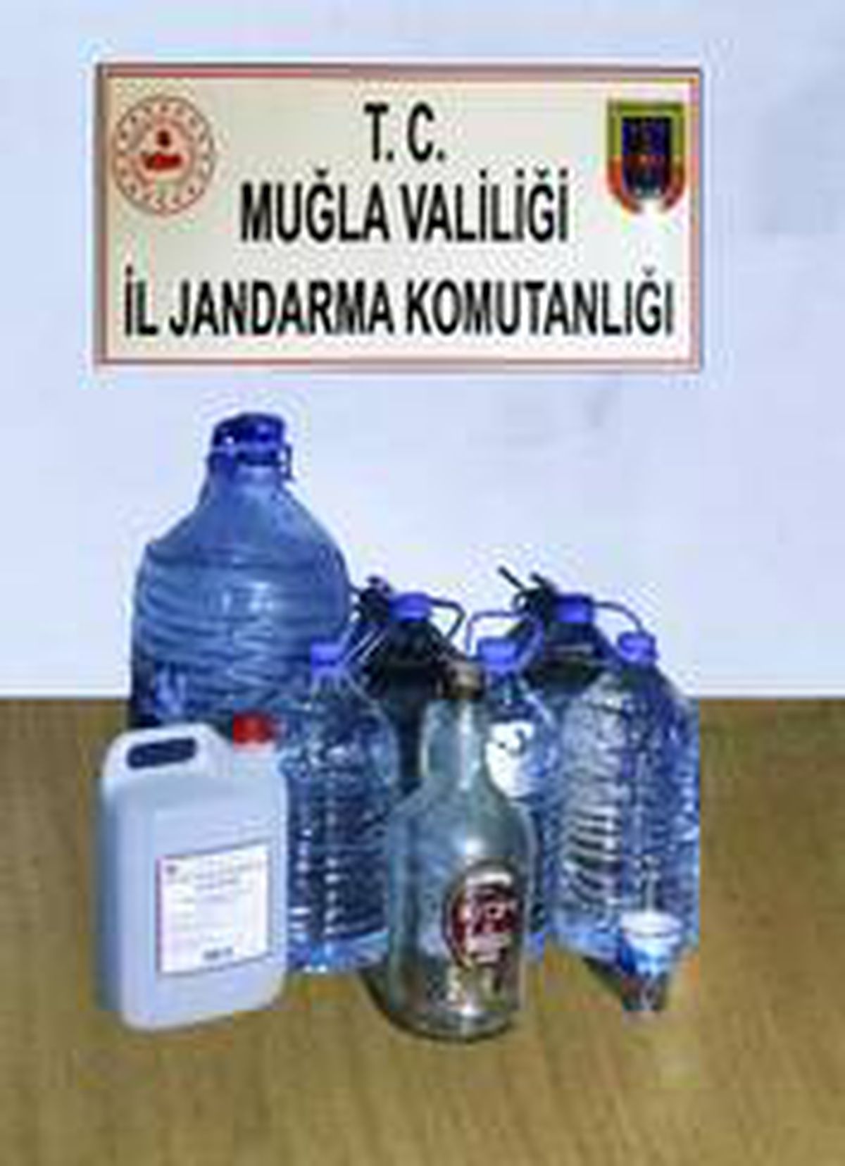 Bodrum\'da sahte alkol ele geçirildi