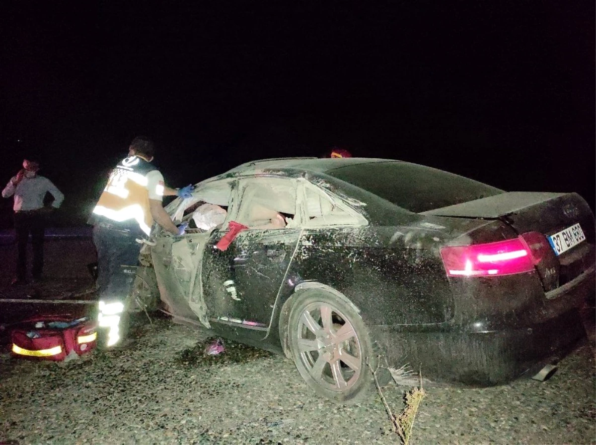 Hanönü\'de zincirleme trafik kazası: 2 yaralı