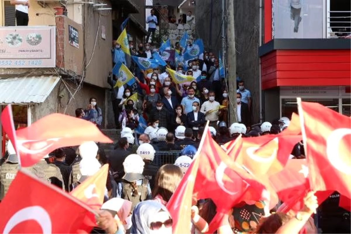 Son dakika! HDP\'li milletvekilleri, Şırnaklı kadınların teröre tepki eylemini engellemek istedi