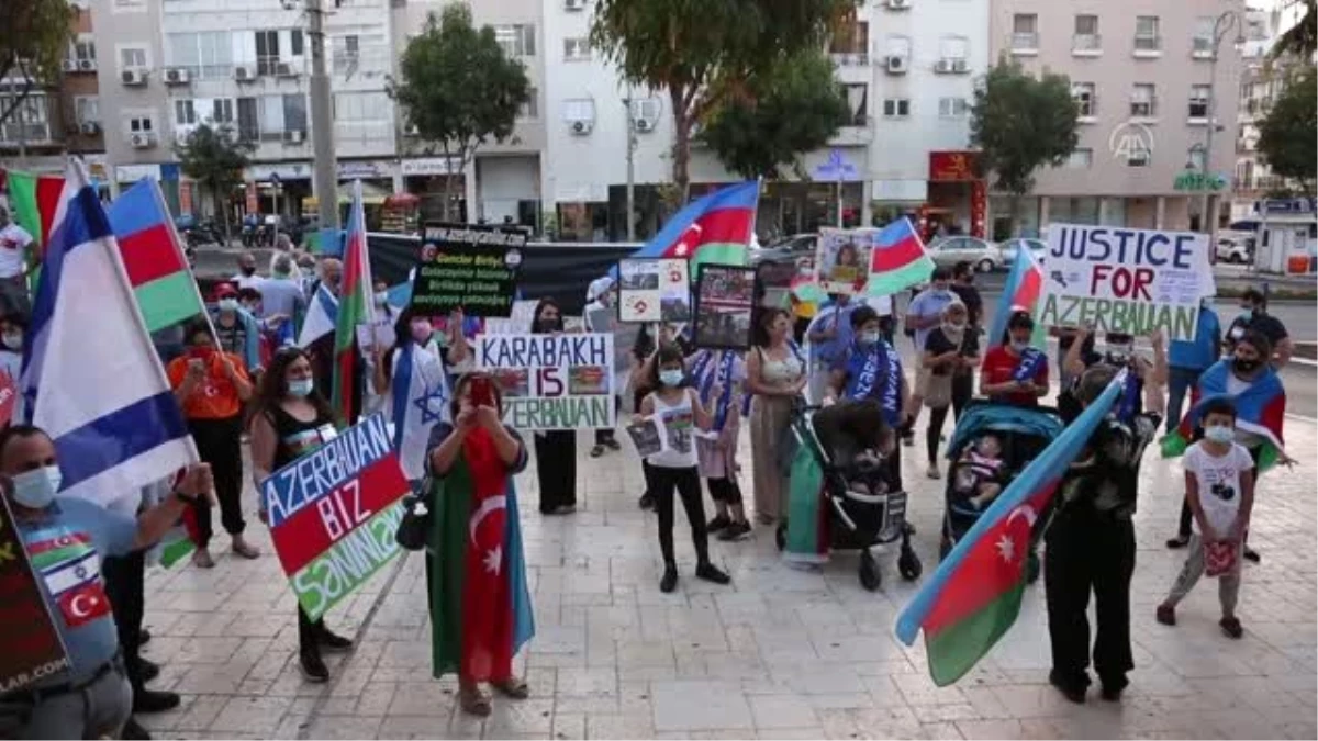 İsrail\'deki Azerbaycanlı Yahudiler Ermenistan\'ın saldırılarını protesto etti - PETAH
