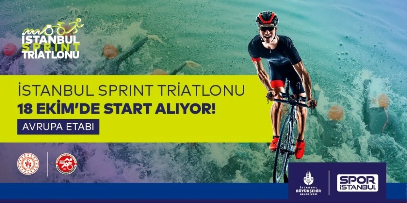 İstanbul Sprint Triatlonu 500 sporcuyu ağırlayacak