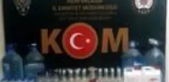 Son dakika haber! Ağrı'da sahte alkol operasyonu