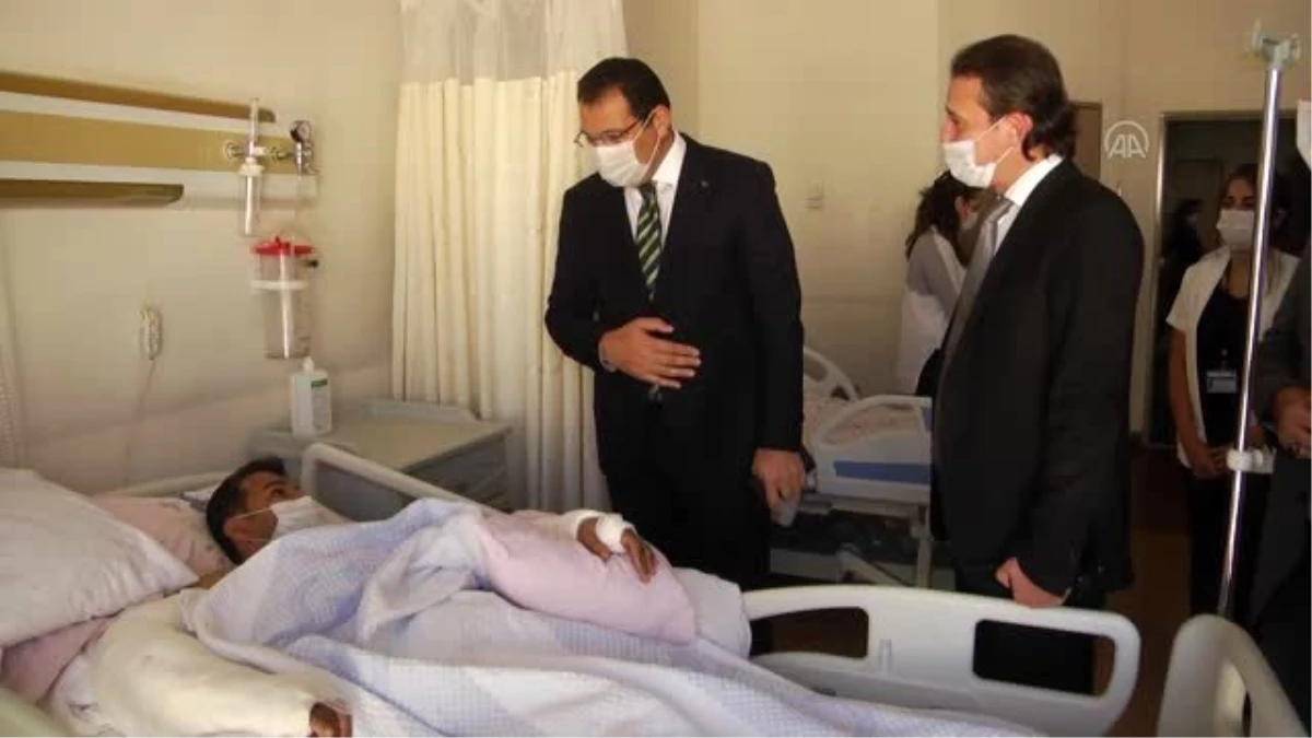 Son dakika! AK Partili Yavuz, trafik kazasında yaralanan Yunus polislerini hastanede ziyaret etti