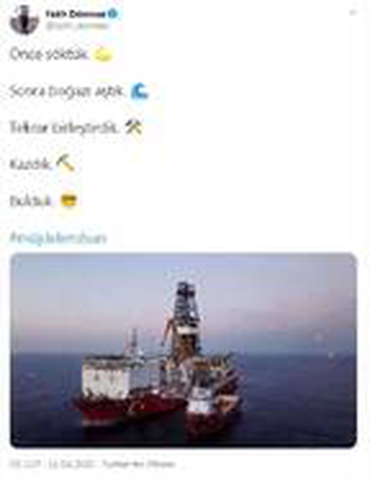 Bakan Dönmez: Kazdık, bulduk
