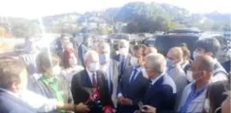 CHP Genel Başkanı Kılıçdaroğlu Baltalimanı Biyolojik Su Arıtma Tesisi'nde incelemelerde bulundu