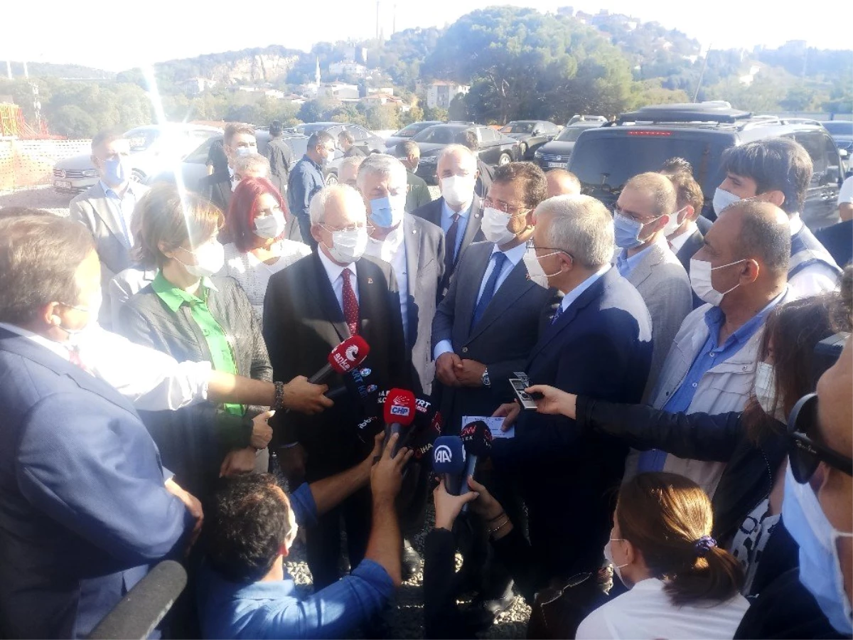 CHP Genel Başkanı Kılıçdaroğlu Baltalimanı Biyolojik Su Arıtma Tesisi\'nde incelemelerde bulundu