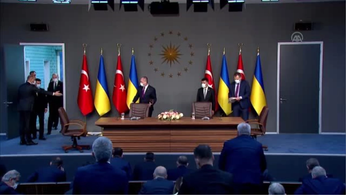 Son dakika haberi! Cumhurbaşkanı Erdoğan\'a "Ukrayna Devlet Nişanı" verildi