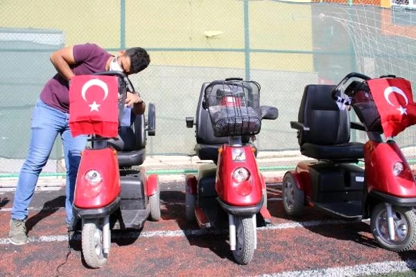 Elazığ'da 130 engelliye akülü araç ve tekerlekli sandalye