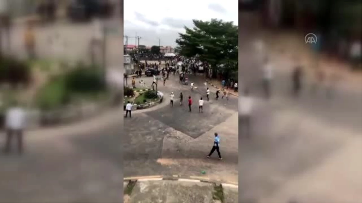 Nijerya\'da "polis şiddeti" karşıtı gösterilere kimliği belirsiz kişiler saldırı düzenledi