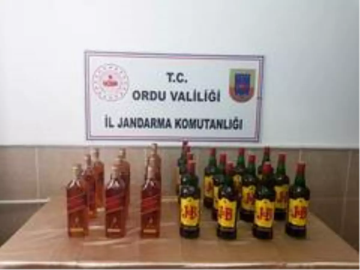 Son dakika 3. sayfa: Ordu\'da kaçak içki ve uyuşturucu madde ele geçirildi