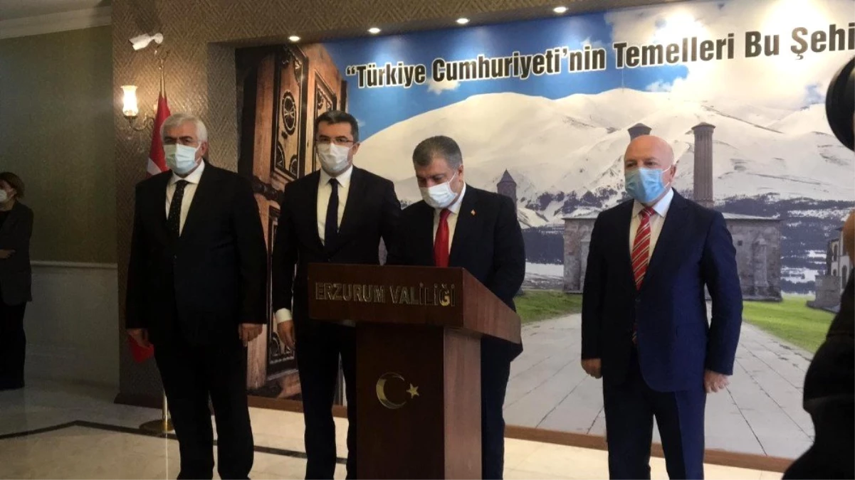 Son dakika haber... Sağlık Bakanı Koca Erzurum\'da