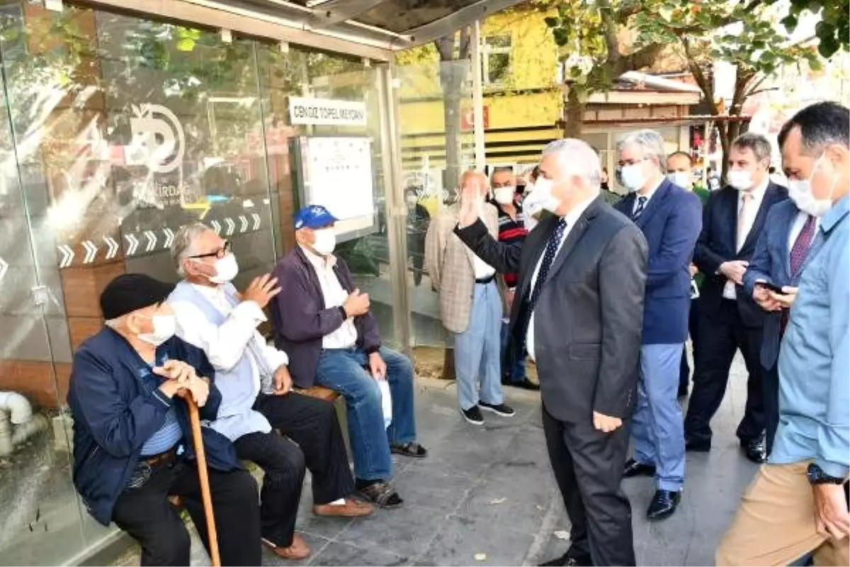 Son dakika haberi... Tekirdağ Valisi Yıldırım: Biz denetim yaptıktan sonra maskenizi çıkarmayın