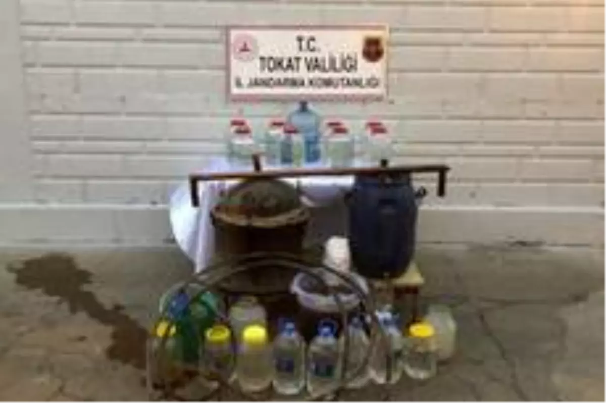 Tokat\'ta 415 litre sahte alkol ele geçirildi