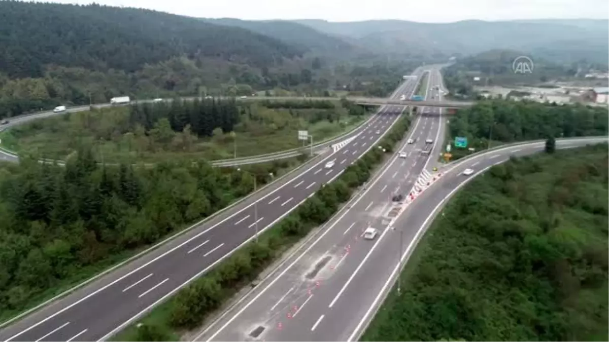 Anadolu Otoyolu Bolu Dağı Tüneli Ankara yönü küçük araçlara açıldı