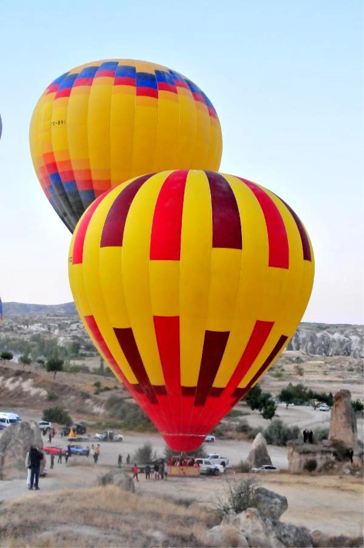 İlk yerli sıcak hava balonları, Kapadokya semalarında