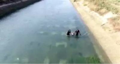 Kanalda kaybolan gencin cesedi drone ile bulundu