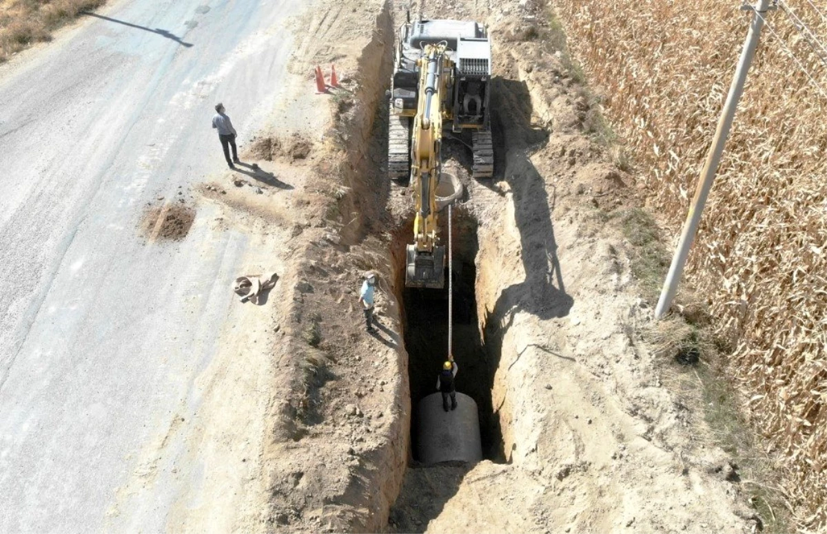Karaman\'da yağmursuyu ve kanalizasyon hatlarının yapımı tamamlandı