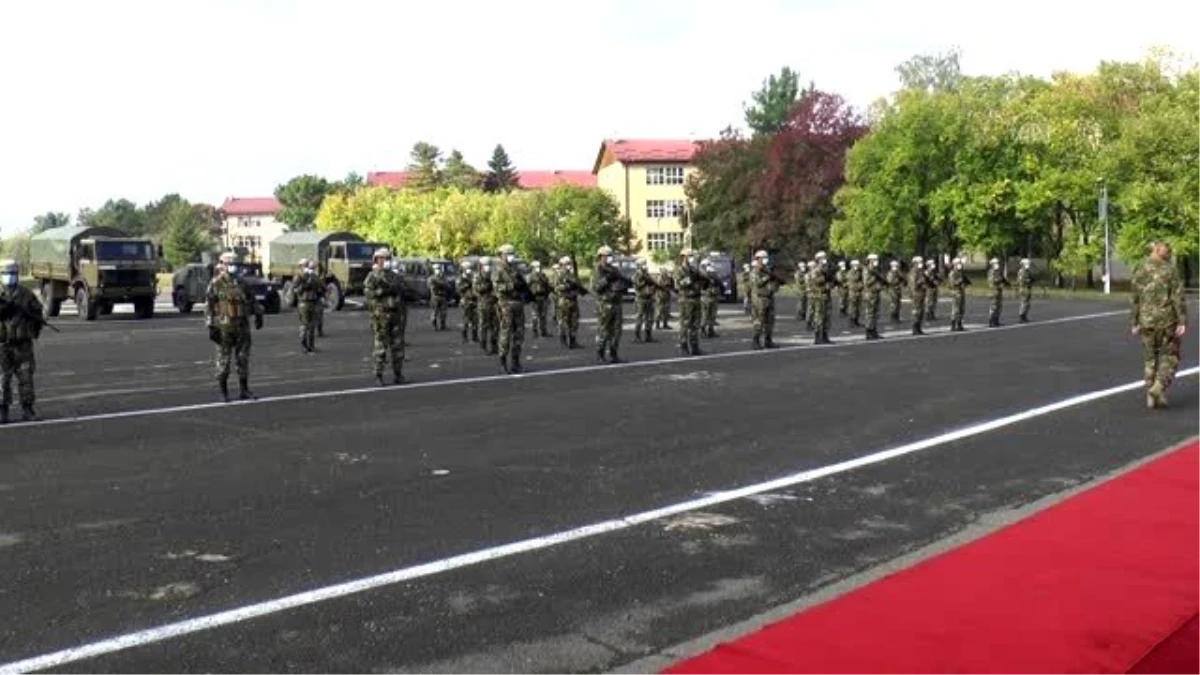 Kuzey Makedonya\'dan NATO\'nun Kosova Barış Gücü\'ne ilk askeri birlik gönderildi