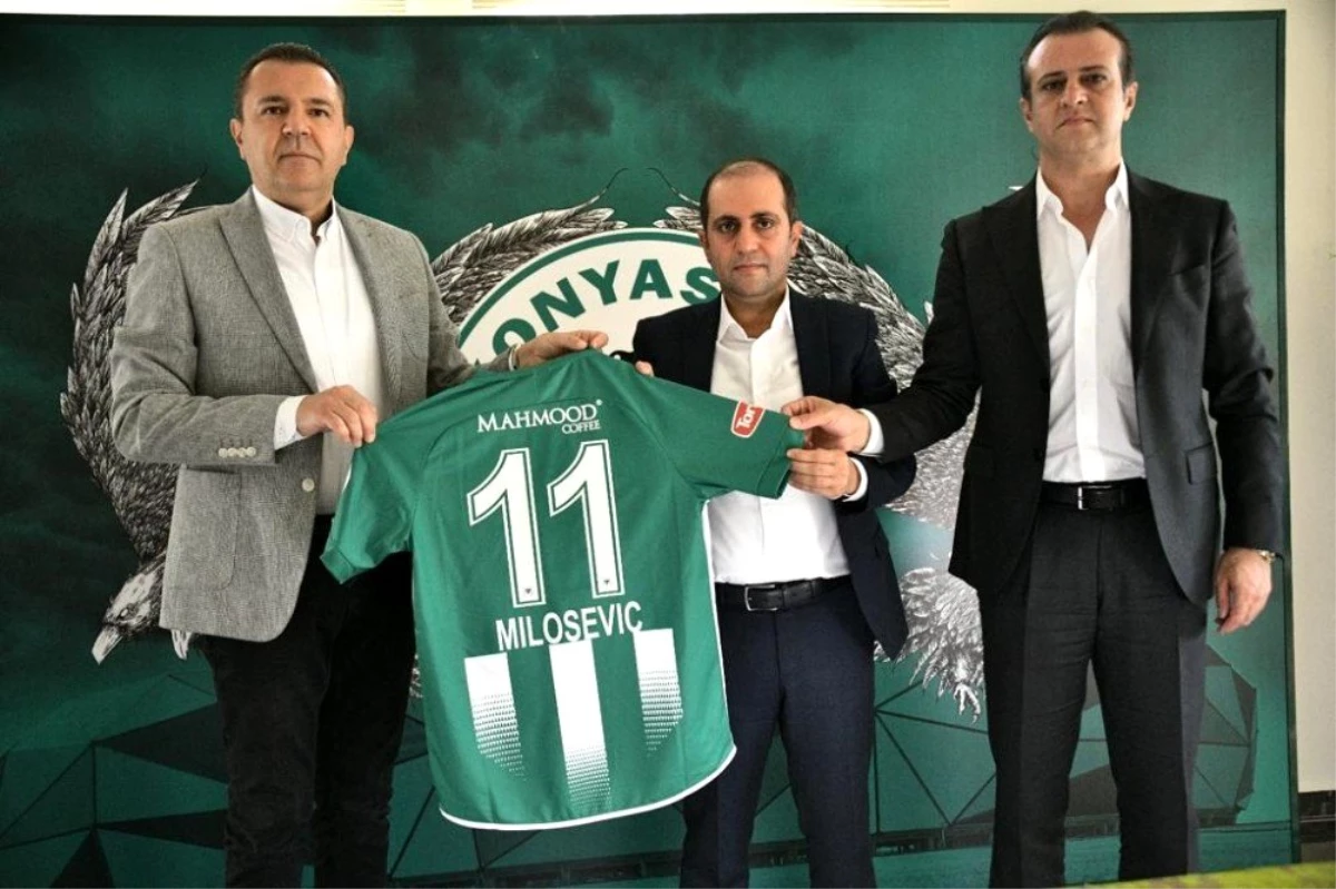 Mahmood Coffee, Konyaspor\'un forma sponsoru oldu