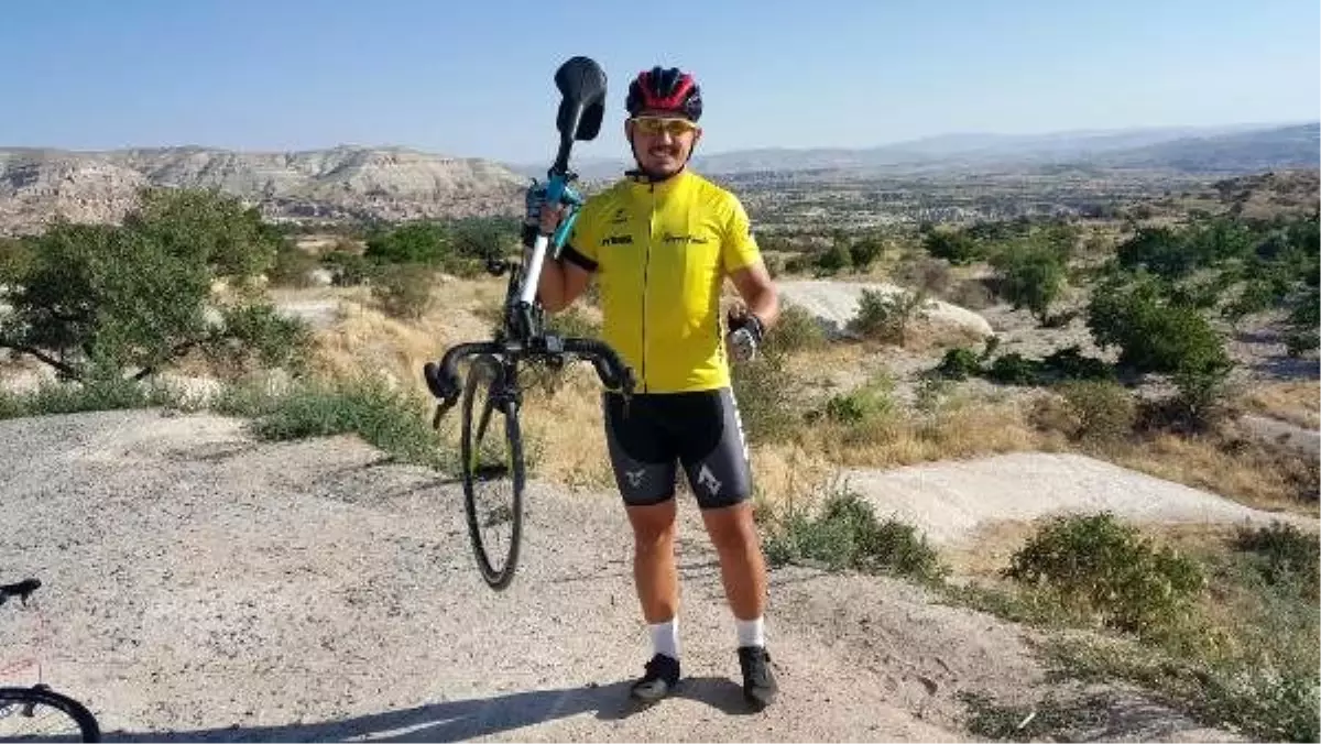 Manisalı öğretmen 7 ayda 6 bin kilometre pedal çevirdi