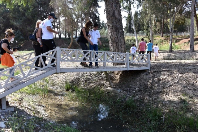Özel çocuklar Tarsus Gençlik Kampında doğayla buluştu