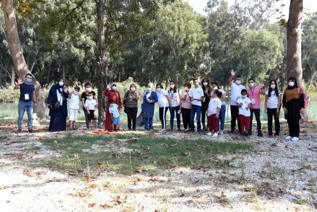 Özel çocuklar Tarsus Gençlik Kampında doğayla buluştu