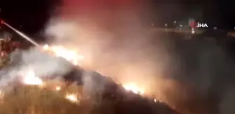 Polisin dikkati, itfaiyenin erken müdahalesi ormanlık alanı kül olmaktan kurtardı