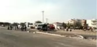 Son dakika haberleri! Tekstil işçilerini taşıyan servis devrildi: 2 ölü 8 yaralı (2)