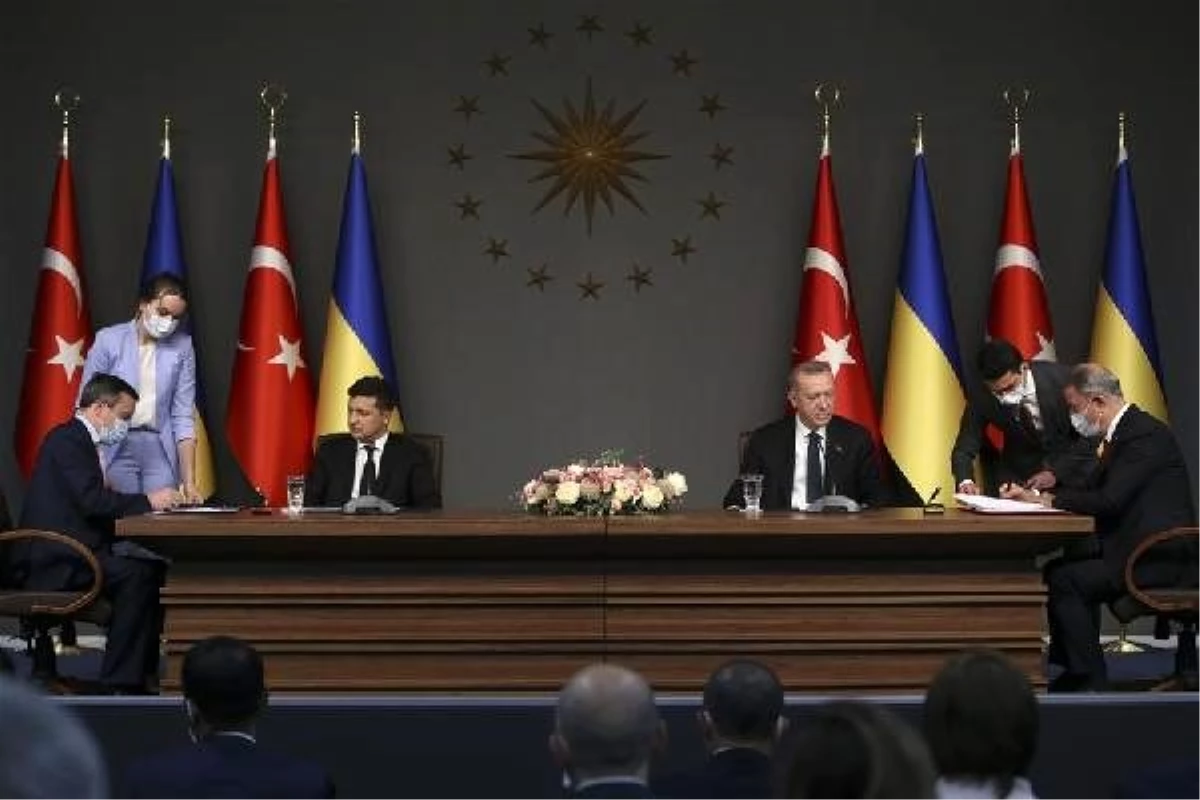Son dakika haberi... Türkiye ile Ukrayna arasında \'Askeri Çerçeve Anlaşması\' imzalandı