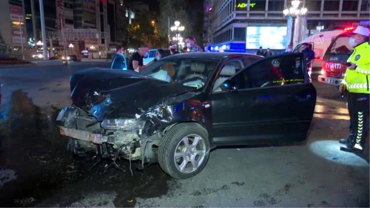 Son dakika... Başkentte trafik kazası: 3 yaralı