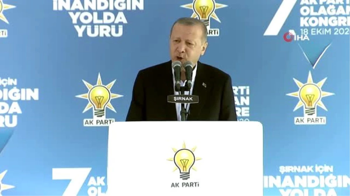 Son dakika haberi | Cumhurbaşkanı Erdoğan Şırnak\'ta halka seslendi