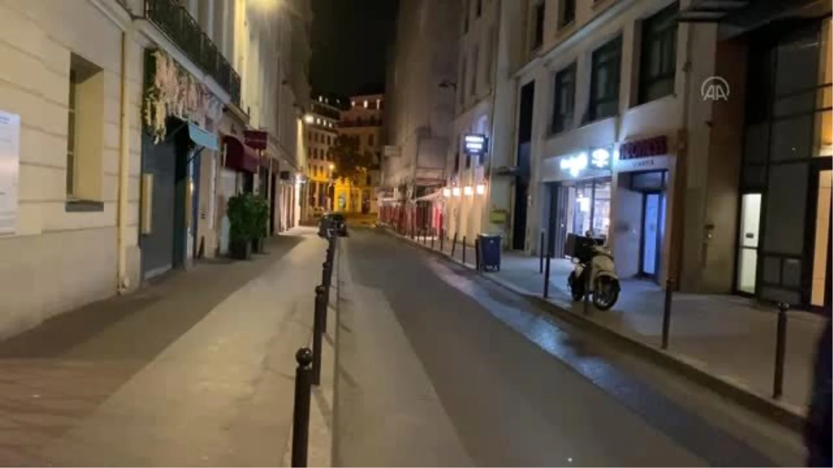 Fransa\'da sokağa çıkma yasağı başladı