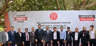 MHP Antalya İl Başkanı Durgun güven tazeledi