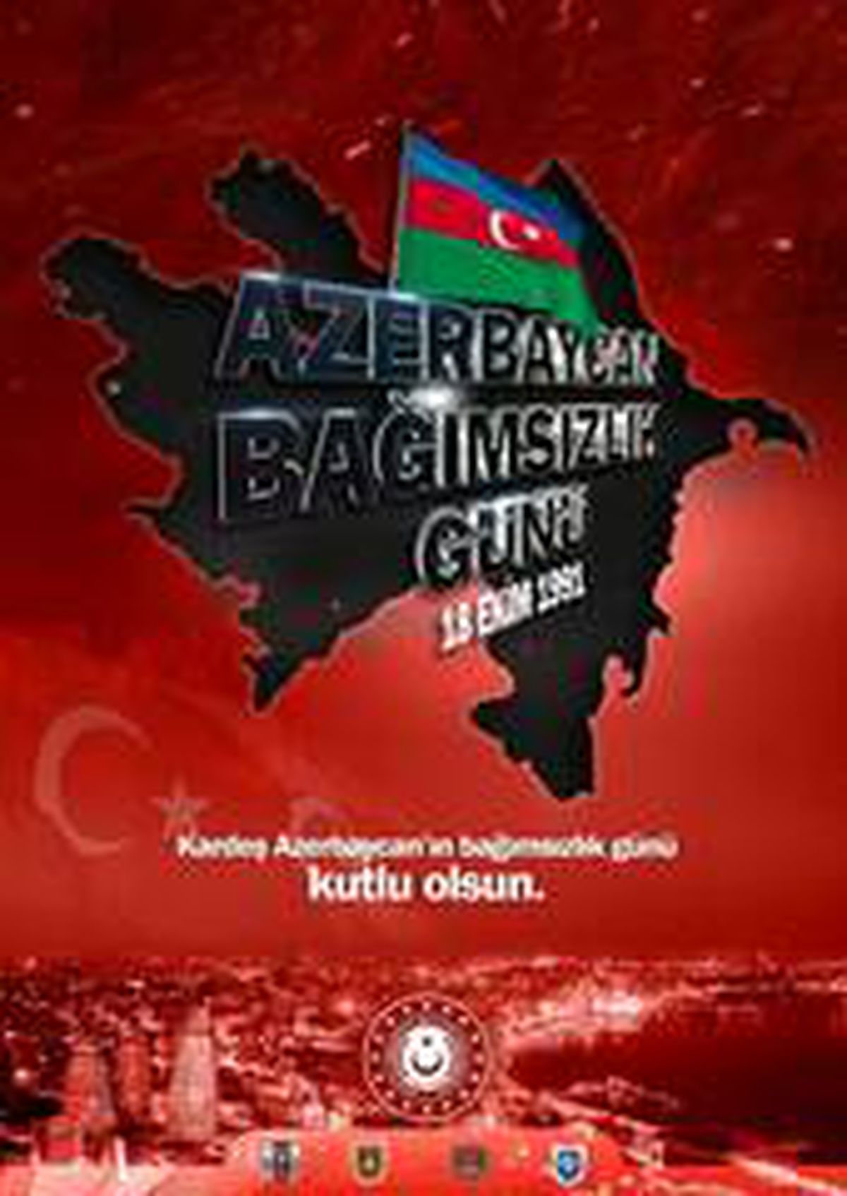 MSB\'den Azerbaycan Bağımsızlık Günü paylaşımı